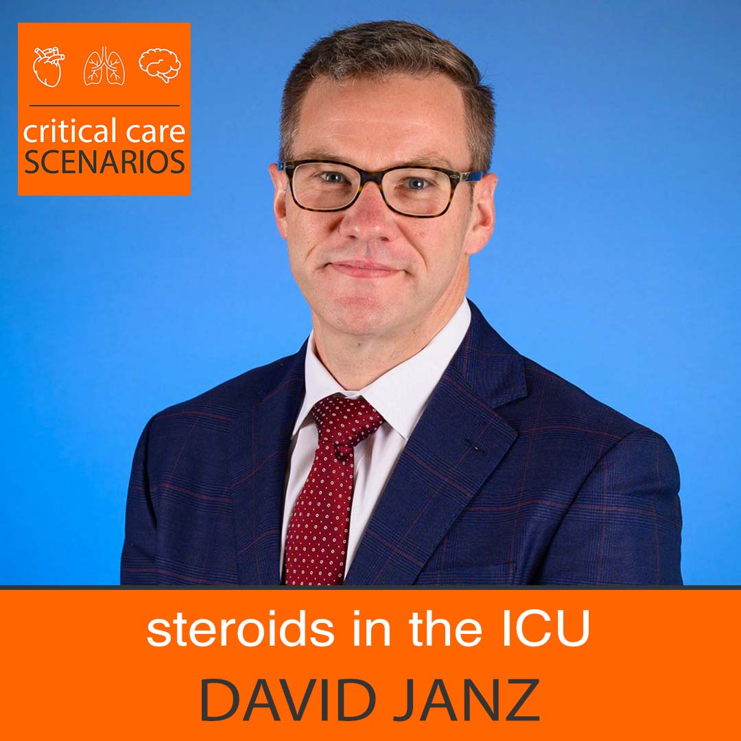 Lightning rounds 58: Steroids for septic shock with David Janz