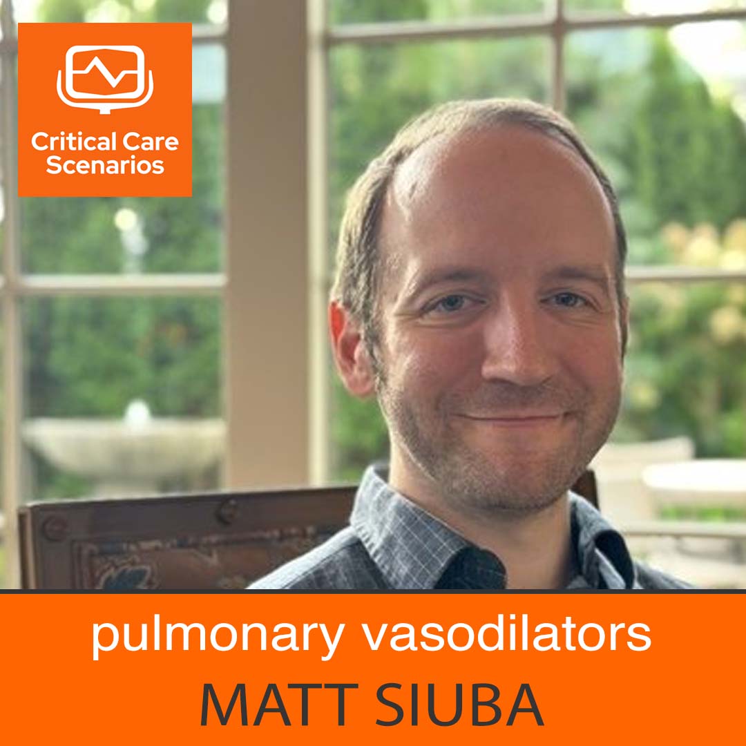 Lightning rounds 74: Inhaled pulmonary vasodilators, with Matt Siuba